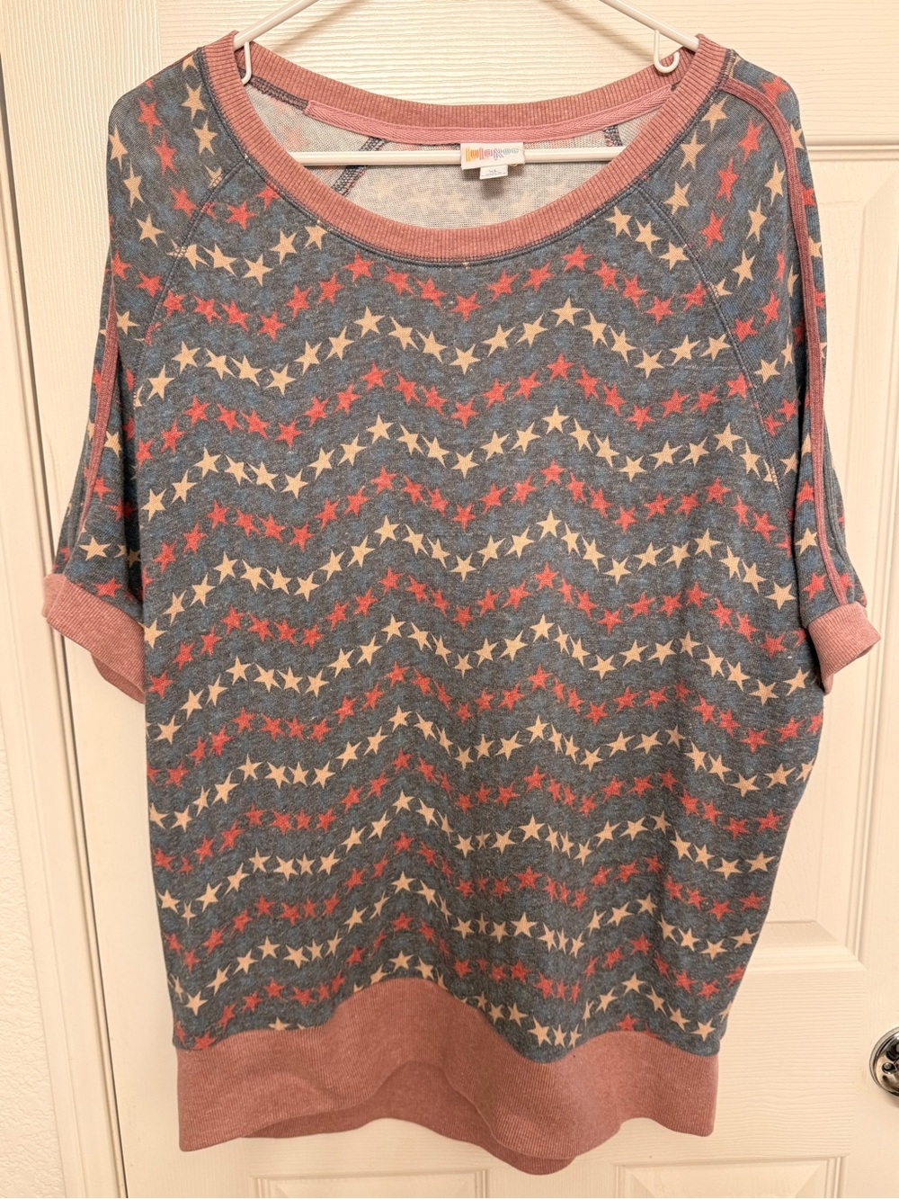 LuLaRoe Patriotic top